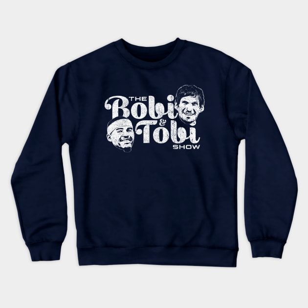 The Bobi & Tobi Show Crewneck Sweatshirt by huckblade